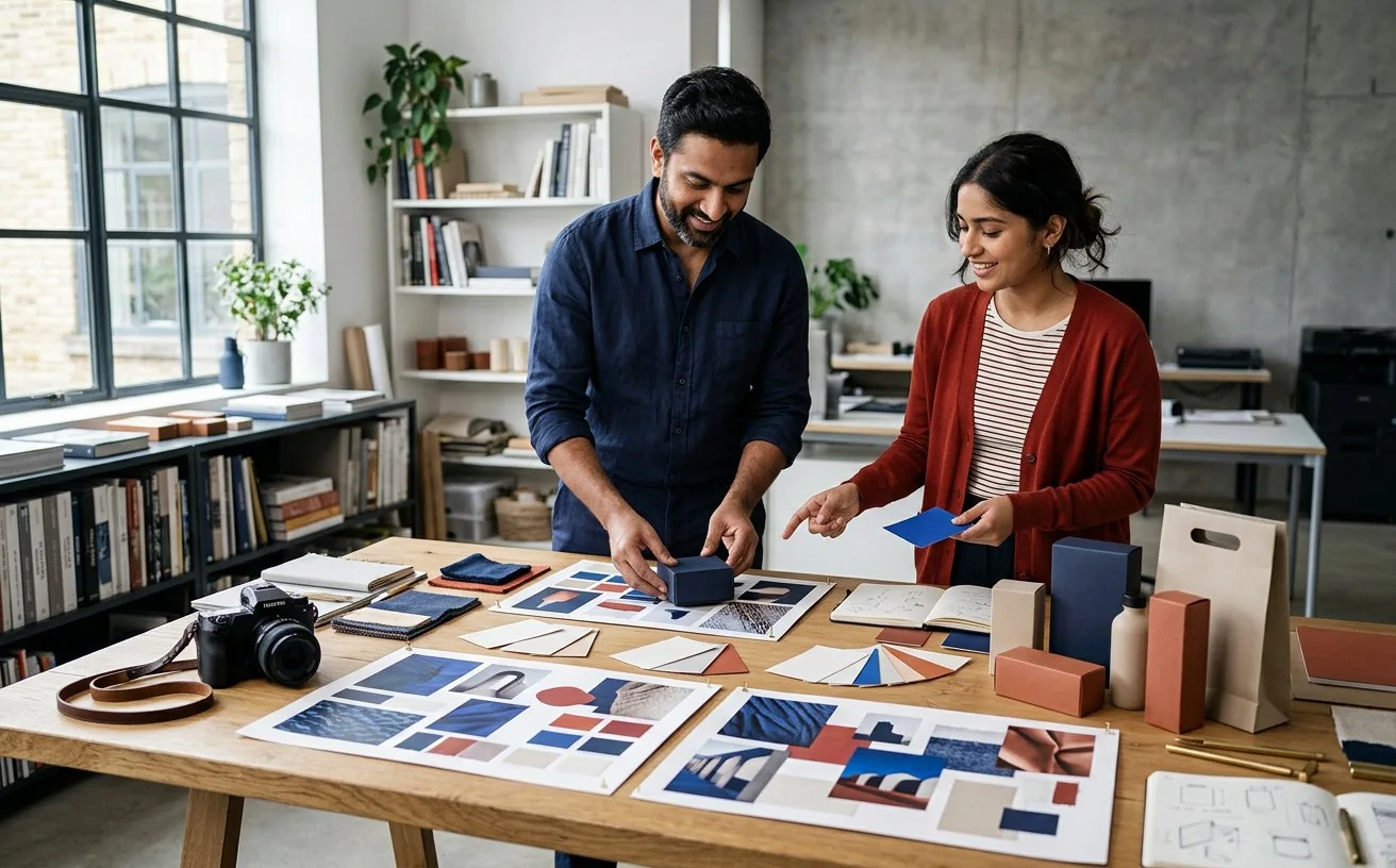 Branding & Creative team at work