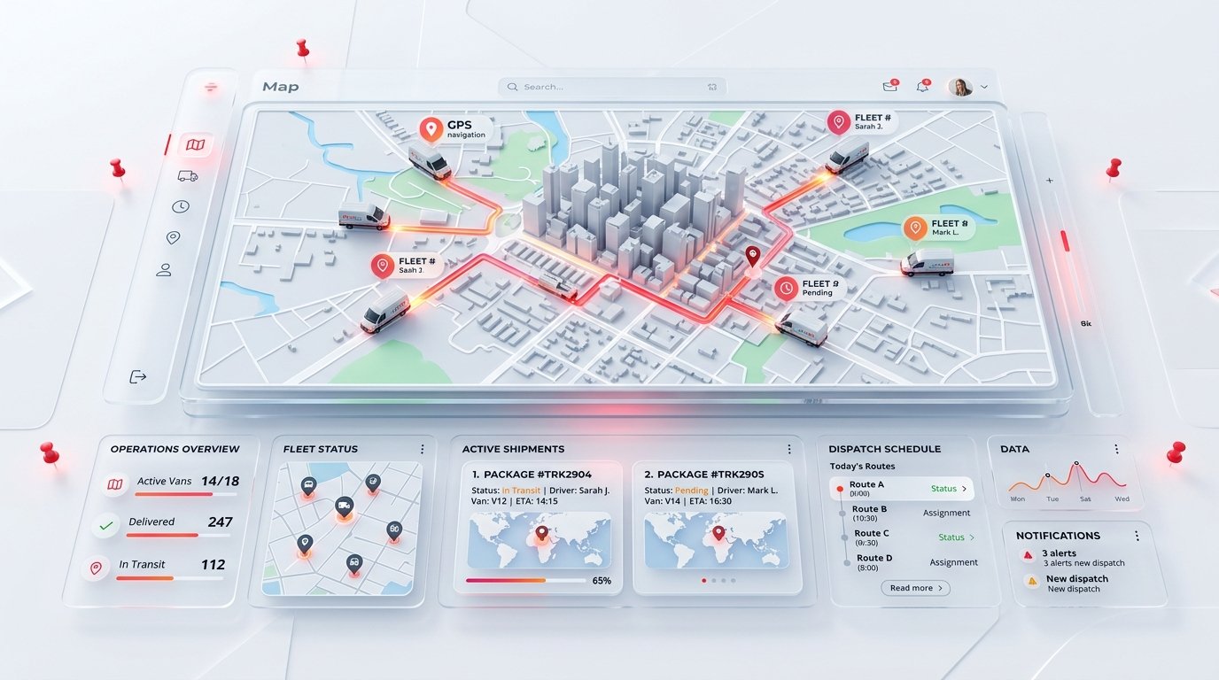 RouteFlow interface preview